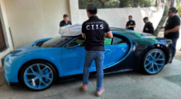 Bugatti Chiron surrendered to BOC